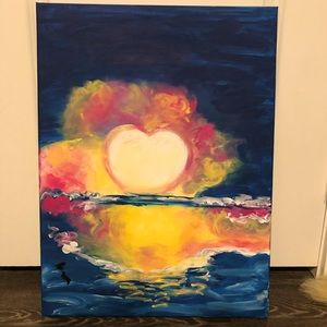 Original oil painting by Artist B. MiMi Fontaine